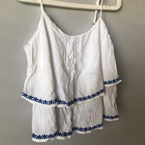 NWOT Abercrombie Layered Tank Top - Picture 3 of 6